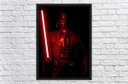 Ver imagem 4 de Quadro Decorativo Darth Vader Star Wars Nerd Geek Decorações Com Moldura G016