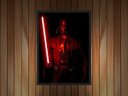 Ver imagem 3 de Quadro Decorativo Darth Vader Star Wars Nerd Geek Decorações Com Moldura G016
