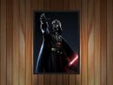 Ver imagem 2 de Quadro Decorativo Darth Vader Star Wars Nerd Geek Decorações Com Moldura G017