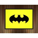 Ver imagem 2 de Quadro Decorativo Batman Super Heróis Nerd Geek Decorações Com Moldura G004