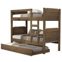 Ver imagem 2 de Beliche Quarto Solteiro Star com Auxiliar Castanho