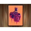 Ver imagem 3 de Quadro Decorativo Batman Super Heróis Nerd Geek Decorações Com Moldura G009