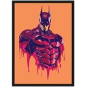 Ver imagem 1 de Quadro Decorativo Batman Super Heróis Nerd Geek Decorações Com Moldura G009