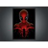 Quadro Decorativo Homem Aranha Super Heróis Nerd Geek Com Moldura Decorar - 2
