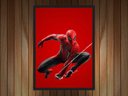Ver imagem 2 de Quadro Decorativo Homem Aranha Super Heróis Nerd Geek Com Moldura Decoração