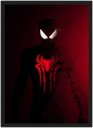 Ver imagem 1 de Quadro Decorativo Homem Aranha Super Heróis Nerd Geek Com Moldura Salas Quartos