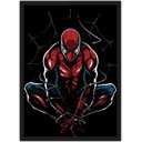 Ver imagem 1 de Quadro Decorativo Homem Aranha Super Heróis Nerd Geek Com Moldura G13