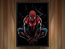 Ver imagem 3 de Quadro Decorativo Homem Aranha Super Heróis Nerd Geek Com Moldura G13
