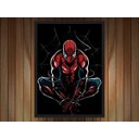 Ver imagem 3 de Quadro Decorativo Homem Aranha Super Heróis Nerd Geek Com Moldura G13