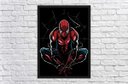 Ver imagem 4 de Quadro Decorativo Homem Aranha Super Heróis Nerd Geek Com Moldura G13