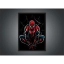 Ver imagem 2 de Quadro Decorativo Homem Aranha Super Heróis Nerd Geek Com Moldura G13