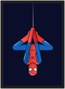 Ver imagem 1 de Quadro Decorativo Homem Aranha Super Heróis Nerd Geek Com Moldura Decorar G14