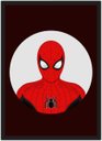 Ver imagem 1 de Quadro Decorativo Homem Aranha Super Heróis Nerd Geek Com Moldura G15