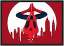Ver imagem 1 de Quadro Decorativo Homem Aranha Super Heróis Nerd Geek Com Moldura G17