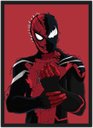 Ver imagem 1 de Quadro Decorativo Homem Aranha Super Heróis Nerd Geek Com Moldura G18