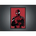 Ver imagem 2 de Quadro Decorativo Homem Aranha Super Heróis Nerd Geek Com Moldura G18