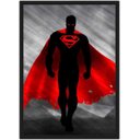 Ver imagem 1 de Quadro Decorativo Superman Super Heróis Nerd Geek Com Moldura G04