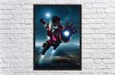 Ver imagem 4 de Quadro Decorativo Homem De Ferro Super Heróis Nerd Geek Com Moldura G001