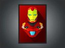 Ver imagem 2 de Quadro Decorativo Homem De Ferro Super Heróis Nerd Geek Com Moldura G002
