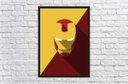 Ver imagem 3 de Quadro Decorativo Homem De Ferro Super Heróis Nerd Geek Com Moldura G003