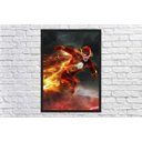 Ver imagem 4 de Quadro Decorativo Flash Super Heróis Nerd Geek Com Moldura G002