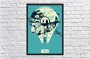 Ver imagem 4 de Quadro Decorativo Nave Millenium Falcon Star Wars Nerd Geek Com Moldura G001
