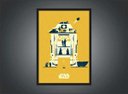 Ver imagem 3 de Quadro Decorativo R2D2 Star Wars Nerd Geek Com Moldura G002