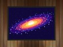 Ver imagem 2 de Quadro Decorativo Abstrato Galáxia Nerd Geek Com Moldura