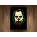 Ver imagem 2 de Quadro Decorativo Coringa Abstrato Super Heróis Nerd Geek Com Moldura G001