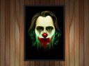 Ver imagem 2 de Quadro Decorativo Coringa Abstrato Super Heróis Nerd Geek Com Moldura G001