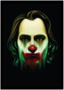 Ver imagem 1 de Quadro Decorativo Coringa Abstrato Super Heróis Nerd Geek Com Moldura G001