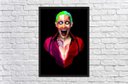 Ver imagem 3 de Quadro Decorativo Coringa Abstrato Super Heróis Nerd Geek Com Moldura G002