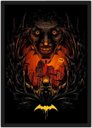 Ver imagem 1 de Quadro Decorativo Coringa Abstrato Super Heróis Nerd Geek Com Moldura G005