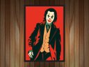 Ver imagem 4 de Quadro Decorativo Coringa Abstrato Super Heróis Nerd Geek Com Moldura G006