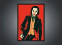 Ver imagem 2 de Quadro Decorativo Coringa Abstrato Super Heróis Nerd Geek Com Moldura G006
