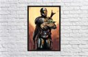 Ver imagem 4 de Quadro Decorativo O Mandaloriano Star Wars Nerd Geek Com Moldura