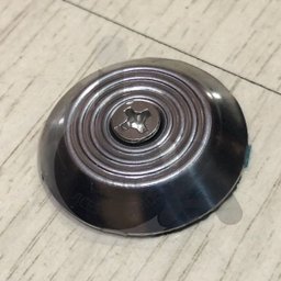 Elemento Tátil Alerta Inox Parafusado Frisado - 2