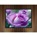 Ver imagem 2 de Quadro Decorativo Flores Rosa Paisagem Natureza Com Moldura G01