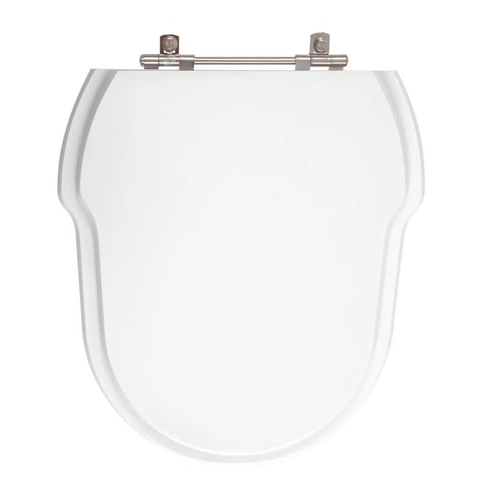 Tampa De Vaso Sanitário Laqueado Hampton Branco P/ Incepa