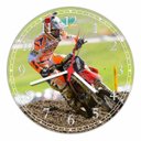 Ver imagem 1 de Relógio De Parede Motocross Motocicleta Decoração Salas Quartz