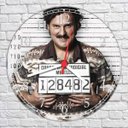 Ver imagem 3 de Relógio De Parede Pablo Escobar Decoração Salas Quartz