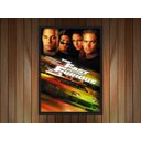 Ver imagem 2 de Quadro Decorativo Velozes e Furiosos Séries Cinema Filmes Geek Salas Quartos Com Moldura