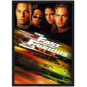 Ver imagem 1 de Quadro Decorativo Velozes e Furiosos Séries Cinema Filmes Geek Salas Quartos Com Moldura