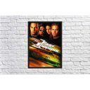 Ver imagem 4 de Quadro Decorativo Velozes e Furiosos Séries Cinema Filmes Geek Salas Quartos Com Moldura