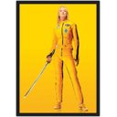Ver imagem 1 de Quadro Decorativo Kill Bill Séries Cinema Filmes Geek Salas Quartos Com Moldura G03