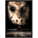 Ver imagem 1 de Quadro Decorativo Jason Séries Cinema Filmes Terror Geek Salas Quartos Com Moldura