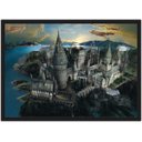 Ver imagem 1 de Quadro Decorativo Harry Potter Séries Cinema Filmes Geek Salas Quartos Com Moldura G02