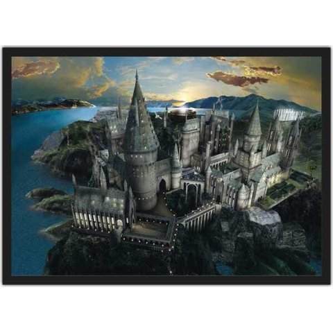 Quadro Decorativo Harry Potter Séries Cinema Filmes Geek Salas Quartos Com Moldura G02
