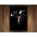 Ver imagem 2 de Quadro Decorativo O Justiceiro Séries Cinema Filmes Geek Salas Quartos Com Moldura G01