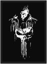 Ver imagem 1 de Quadro Decorativo O Justiceiro Séries Cinema Filmes Geek Salas Quartos Com Moldura G02